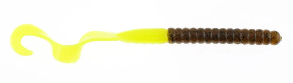 Berkley 7" Power Worm 13/pkg - Green Pumpkin...