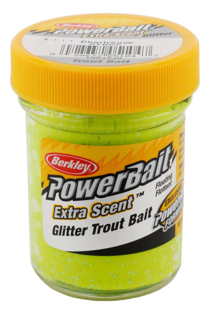 Berkley Powerbait Glitter Trout Bait - Chartreuse