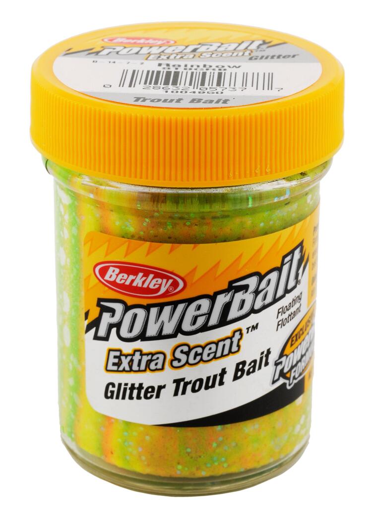 Berkley Powerbait Glitter Trout Bait - Rainbow