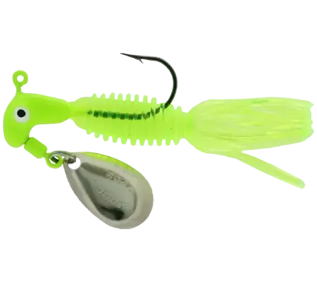 Team Crappie Crappie Tamer 1/8oz - Chartreuse...