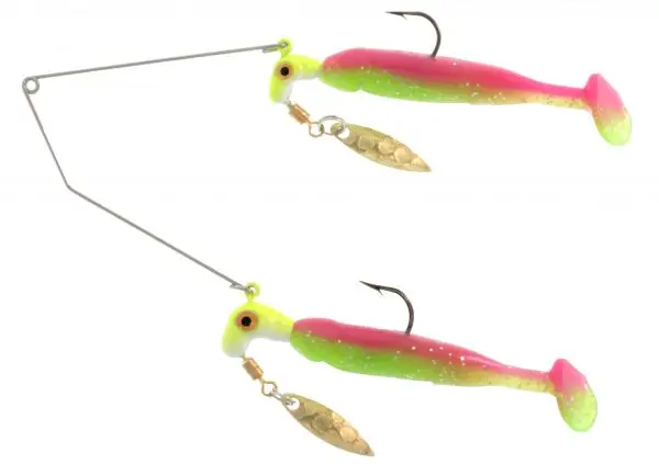Blakemore Bang Shad Buffet Rig - Electric Chicken