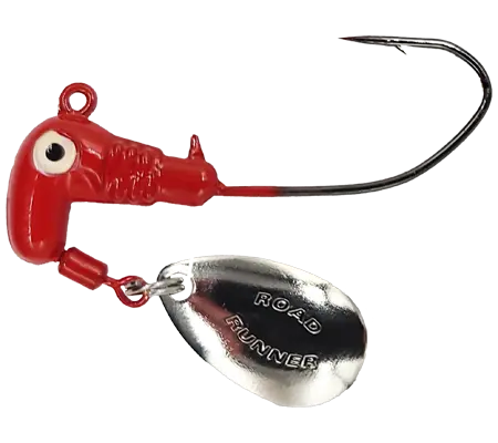Blakemore Sickle Road Runner 1/8oz 6/pkg - Fl.Red