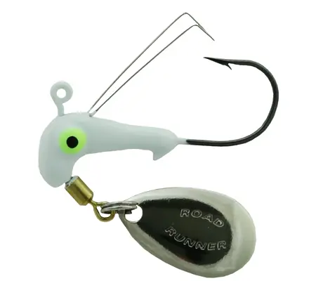 Blakemore Weedless Road Runner 1/8oz 2/pkg - White