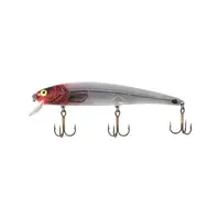 Bomber Long A 4-1/2" - Silver Flash Red Head