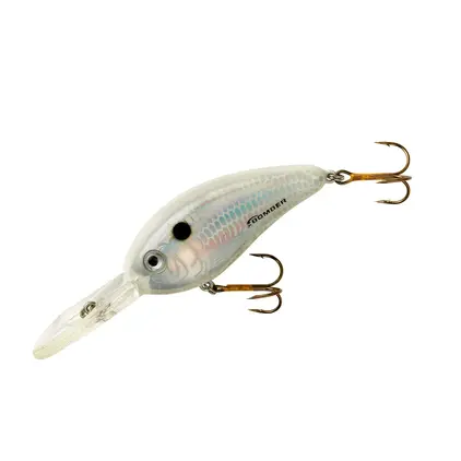 Bomber Fat Free Shad Jr. - Pearl White
