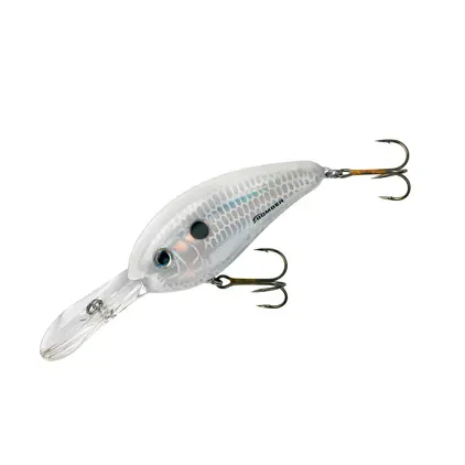 Bomber Fat Free Shad - Pearl White