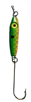 Bink's Minnow Spoon (Single Hook) 1/8oz - Fire...