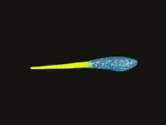 Brush Pile Jigs 2.5" Dancer Glow Blue 16ct