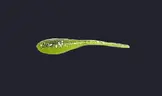 Brush Pile Jigs 1" Baby Disco Silver 15ct