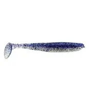 Bass Assassin 4" Elite Shiner 8ct - Purple Ice