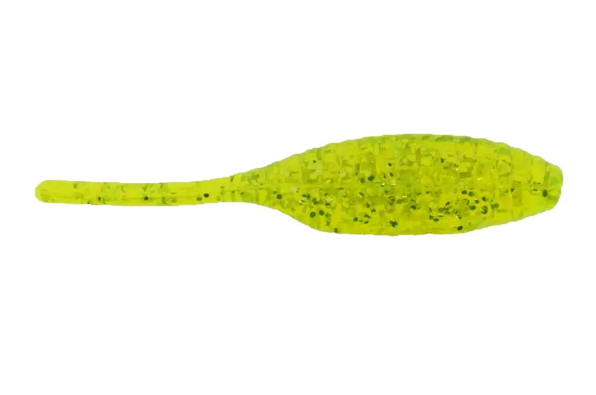Panfish Assassin Shad Assassin - Chartreuse Silver