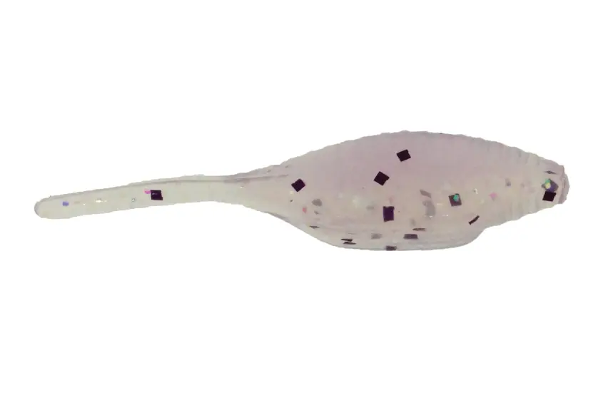 Panfish Assassin Shad Assassin - Albino Ghost