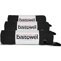 Baitowel Microfiber Towel - Black