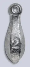 Bullet Weights Bulk Bank Sinkers - 14oz 6/bx