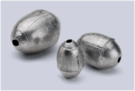 Bullet Weights Egg Sinkers...