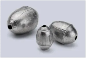 Bullet Weights Bulk Egg Sinkers - 3/8oz 144/bag