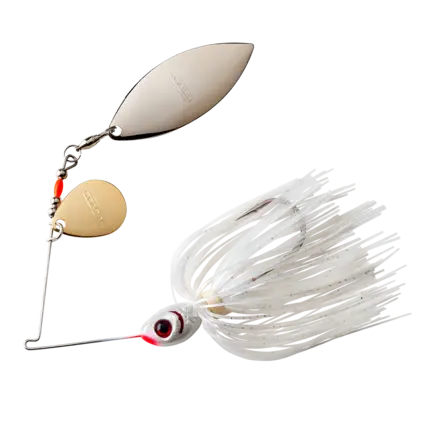 Booyah Spinnerbait CL-WL 3/8oz - White Silver...