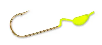 Charlie Brewers Crappie Head 1/8oz - Chartreuse