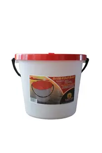 Challenge Plastics 10 Quart 1 pc bucket w/ lid