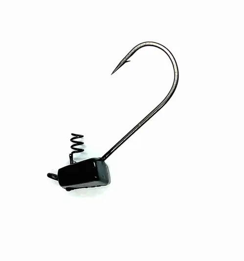Chompers Pro Model Shaky Jighead Black 3/8 oz-...
