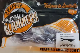 Crappie Slammers 15ct Mini Split Shad - The...