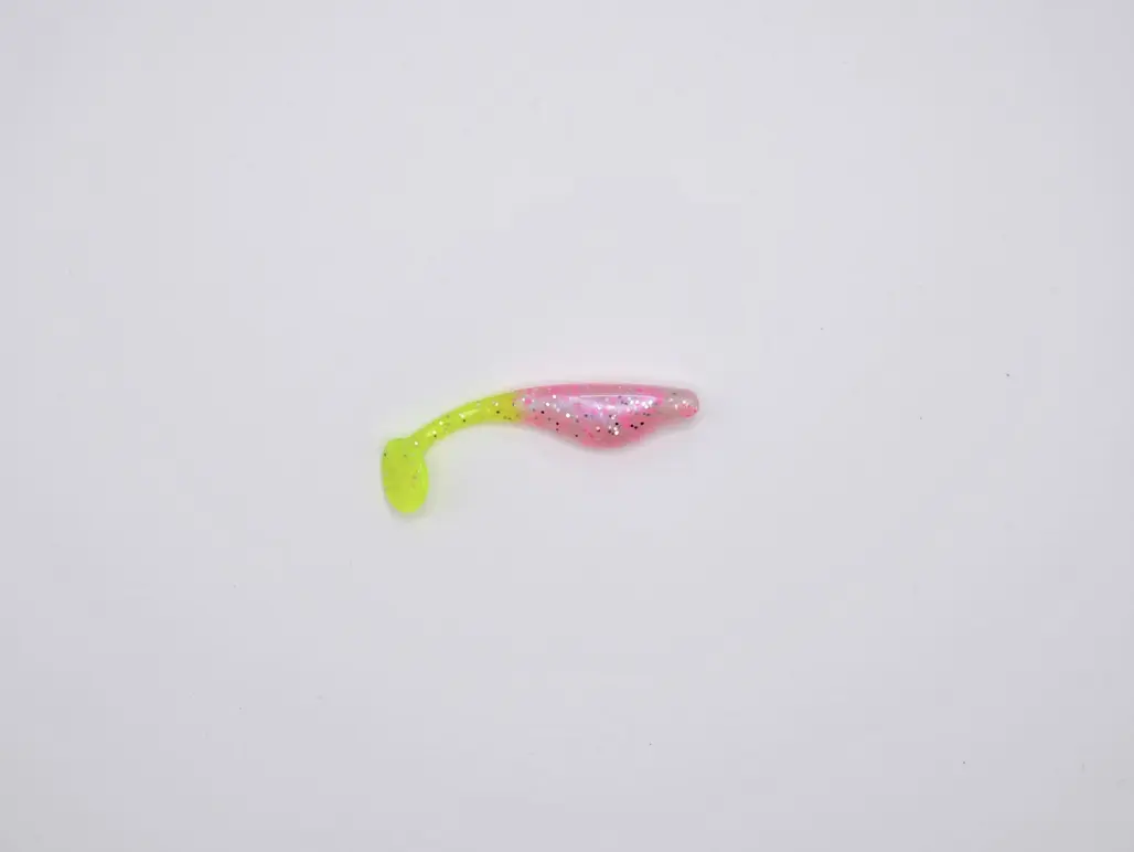 Crappie Slammers 10ct Paddle Shad - Pink Lemonade