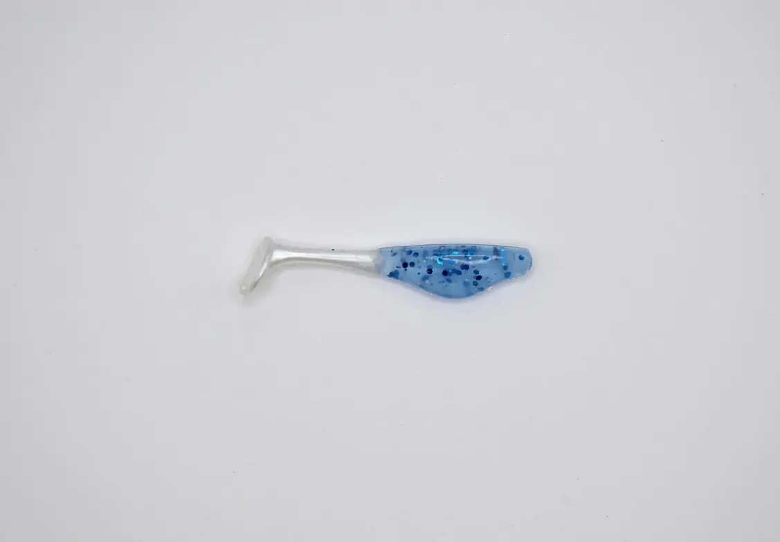 Crappie Slammers 10ct Paddle Shad - Toothpaste...