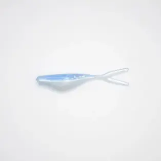 Crappie Slammers 12ct Split Shad - Blue Crystal