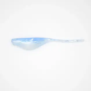 Crappie Slammers 12ct Straight Shad - Blue Crystal