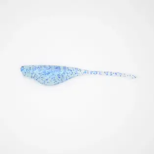 Crappie Slammers 12ct Straight Shad - Sapphire...