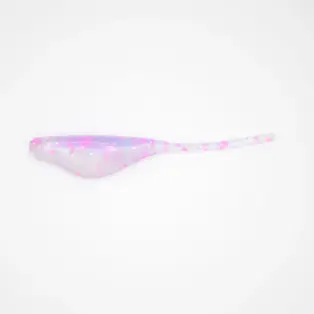 Crappie Slammers 12ct Straight Shad - Sunset Pearl