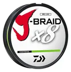 Daiwa J-Braid x8 3000m 100lb Chartreuse