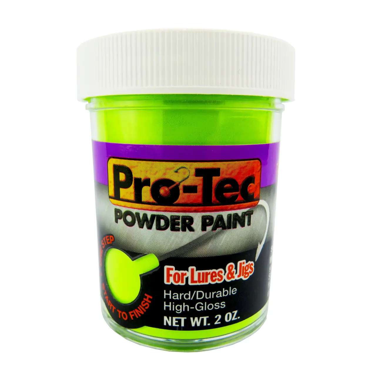 Pro-Tec Pro Tec Powder Paint 2 oz - Glow Overcoat