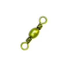 Eagle Claw Brass Barrel Swivel 12pk sz3/0