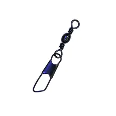 Eagle Claw Black Snap Swivel sz3 12pk