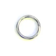 Eagle Claw Nickel Split Rings 10pk sz2