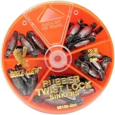 Eagle Claw Rubber Core Dial Pack 25pc Assorted...