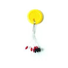 Eagle Claw Rubber Bobber Stops w/ Ring 10/pk 2-4#