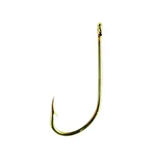 Eagle Claw 084A Plain Shank Offset Bronze...