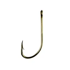 Eagle Claw 084F Plain Shank Offset Bronze sz1 50pk