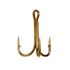 Bulk Eagle Claw Bronze Treble Hook sz8/0 100pk