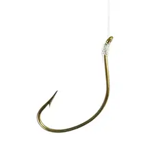 Eagle Claw Snelled Kahle Bronze sz2 6pk