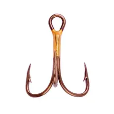 Bulk Eagle Claw 2X Treble Bronze sz8 1000pk