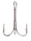 Bulk Eagle Claw 2X Treble Nickel sz1 1000pk