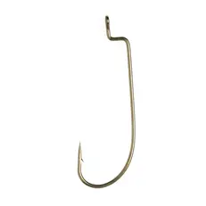 Eagle Claw Laser Sharp Worm Hook Bronze sz1/0