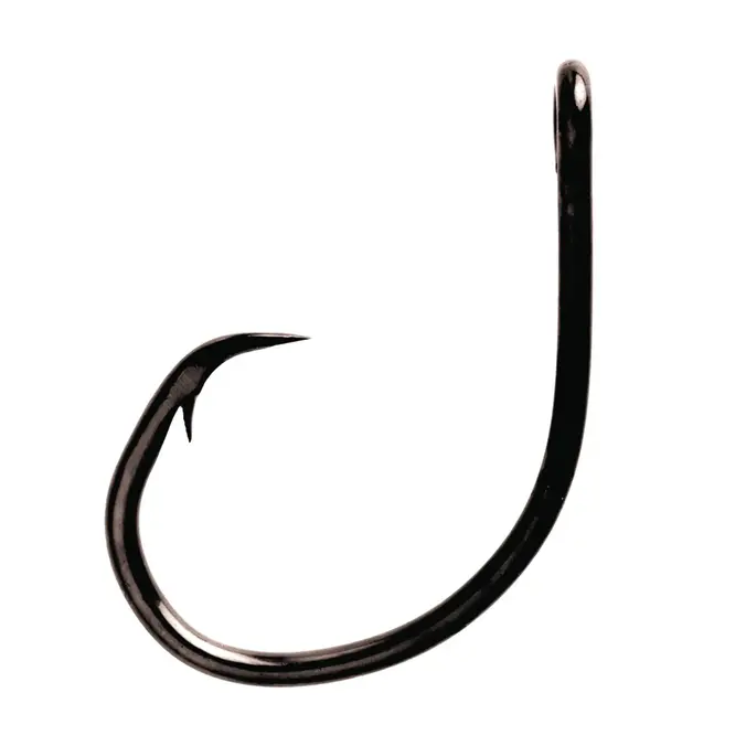 Bulk Eagle Claw Circle Sea Platinum Black 8/0...