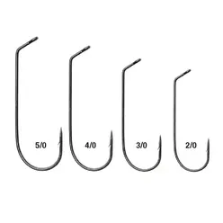Bulk Eagle Claw Cross Eye 60 Jig 2/0 Platinum...