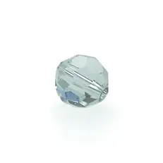 Eagle Claw 8mm Faceted Glass Beads - Crystal