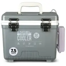 Engel Live Bait Pro 7.5qt - Silver