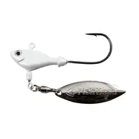 Fish Head Underspin Jig 1/2oz - Pearl White